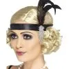 Schwarzes Charleston Stirnband -Cosplay Verkäufe schwarzes charleston stirnband 20er jahre kostuemzubehoer flapper verkleidungs accessoires 20944
