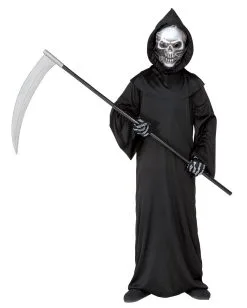 Sensenmann Kinderkostüm Mit Skull Maske -Cosplay Verkäufe sensenmann kinderkostuem mit skull maske halloween kinderkostuem grim reaper kostuem 51752 2
