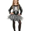 Skelett Ballerina Mit Tutu Kinderkostüm -Cosplay Verkäufe skelett ballerina mit tutu kinderkostuem skelett taenzerin maedchen verkleidung halloween kostuem skelett 36015