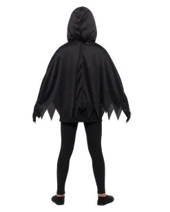 Skelett Kinder Poncho Mit Handschuhe -Cosplay Verkäufe skelett kinder poncho mit handschuhe skelett ueberwurf als halloween verkleidung skeleton kit 35848 4