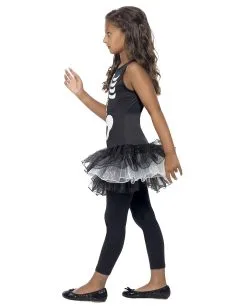 Skelett Ballerina Kinderkostüm -Cosplay Verkäufe skelett ballerina kinderkostuem kinderkostuem ballettaenzerin skelettoptik 24127 8