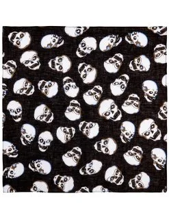 Skull Bandana Kopftuch -Cosplay Verkäufe skull bandana kopftuch piratenkopftuch rocker kostuem zubehoer seeraeuber tuch 17215 007