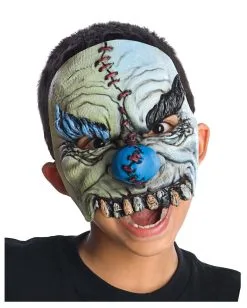 Smiles Horrorclown Kinder Halbmaske