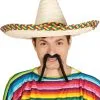 Sombrero Mit Buntem Rand 2 Sombrero Mit Buntem Rand -Cosplay Verkäufe sombrero mit buntem rand mexiko kostuemparty accessoires mexico mottoparty zubehoer 29066 1