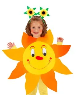 Sonnenblumen Haarreif -Cosplay Verkäufe sonnenblumen haarreif kostuemzubehoer sunflower hairband sunflower head bopper 29689 5