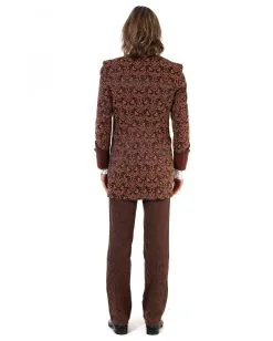 Steampunk Aristokrat Herren Mantel Braun -Cosplay Verkäufe steampunk aristokrat herren mantel braun steampunk aristocrat mens coat brown steampunk mantel 39105 4