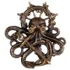 Steampunk Brosche Octopus