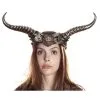 Steampunk Faun Hörner Haarreif Mit Spitze Gold -Cosplay Verkäufe steampunk faun hoerner haarreif mit spitze gold fantasy kostuem zubehoer und kopfschmuck 50521