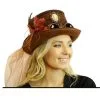 Steampunk Hut Viviette -Cosplay Verkäufe steampunk hut vivette steampunk ladys hat steampunk kostuemzueboer 50450 01