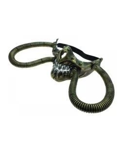 Steampunk Skull Halbmaske Mit Schlauch -Cosplay Verkäufe steampunk skull halbmaske mit schlauch steampunk skull mask with tubes cosplay kostuemzubehoer 50507 02