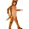 T-Rex Kinderkostüm Mit Kapuze Braun -Cosplay Verkäufe t rex kinderkostuem mit kapuze braun 37201