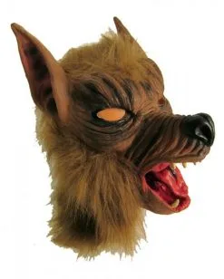 Tiermaske Wolf Aus Latex