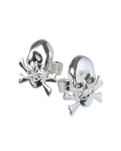 Totenkopf Ringe 12 Stück