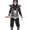 Totenkopf Ninja Kinderkostüm -Cosplay Verkäufe totenkopf ninja ninja kostuem ninja kinderkostuem ninja anzug ninja krieger kostuem skull ninja 19858 01