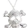 Totenkopfkette Mit Strass 1 Totenkopfkette Mit Strass -Cosplay Verkäufe totenkopfkette skull necklace piraten kostuemzubehoer strass totenkopf 18446 1