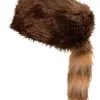 Trapper Pfadfinder Fellmütze -Cosplay Verkäufe trapper pfadfinder fellmuetze faehnlein fieselschweif muetze bieberfell muetze trapper scout furhat 17128 1