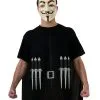 V For Vendetta T-Shirt Mit Cape & Maske 2 V For Vendetta T-Shirt Mit Cape & Maske -Cosplay Verkäufe v for vendetta t shirt mit cape und maske guy fawkes maske und shirt vendetta kostuem 20411