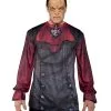 Vampir Baron Longsleeve -Cosplay Verkäufe vampir baron longsleeve bedrucktes vampir t shirt als halloween kostuem blutsauger verkleidung 23092