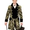 Venezianischer Frack Schwarz-gold -Cosplay Verkäufe venezianischer piratenfrack gold schwarz parade coat gold black bild1 27154