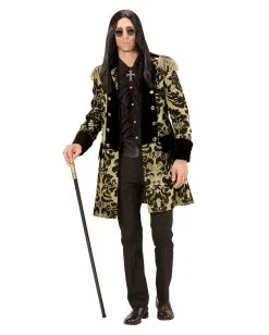 Venezianischer Frack Schwarz-gold -Cosplay Verkäufe venezianischer piratenfrack gold schwarz parade coat gold black bild3 27154