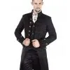 Viktorianischer Gothic Aristokrat Herren Mantel -Cosplay Verkäufe viktorianischer gothic aristokrat herren mantel schwarz victorian gothic aristocrat mens coat black 39107