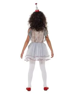 Vintage Horror-Clown Mädchen Kostüm -Cosplay Verkäufe vintage horror clown maedchen kostuem killerclown verkleidung kinder halloween evil clown girl costume 35845 4 1