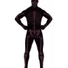 Skelett Ganzkörperanzug -Cosplay Verkäufe violetter skelett zentai skeleton skinsuit skelett ganzkoerperanzug 23094