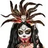 Voodoo Haarreif Mit Totenkopf -Cosplay Verkäufe voodoo haareif mit totenkopf voodoo haarreif mit totenschaedel voodoo hairpiece with skull 52696 01