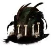 Voodoo Hut Mit Federn Und Knochen 2 Voodoo Hut Mit Federn Und Knochen -Cosplay Verkäufe voodoo hut mit federn und knochen halloween kostuem hut voodoo hat 35610
