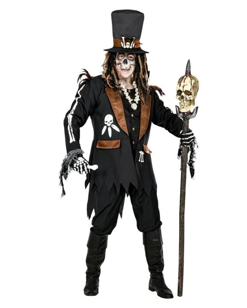 Voodoo Priester Kostüm -Cosplay Verkäufe voodoo priester kostuem fuer maenner halloween voodoo hexenmeister kostuem voodoo priest costume 51875