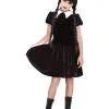 Wednesday Gothic Girl Kostüm -Cosplay Verkäufe wednesday gothic girl kostuem gothic doll kostuem gothic girl child costume 31073 01 1
