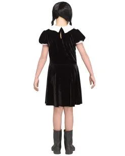 Wednesday Gothic Girl Kostüm -Cosplay Verkäufe wednesday gothic girl kostuem gothic doll kostuem gothic girl child costume 31073 02 1