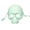 Weiße Totenschädel Halbmaske -Cosplay Verkäufe weisse totenschaedel halbmaske weisse totenkopf halbmaske white skull mask 50491 01