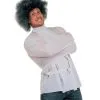 Weiße Zwangsjacke Kostüm -Cosplay Verkäufe weisse zwangsjacke kostuem irrenhaus jacke white strait jacket halloween kostuem 52100 01