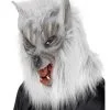 Werwolf Maske Silbergrau -Cosplay Verkäufe werwolfmaske wolfmaske tiermaske wolf mask animal mask 24033