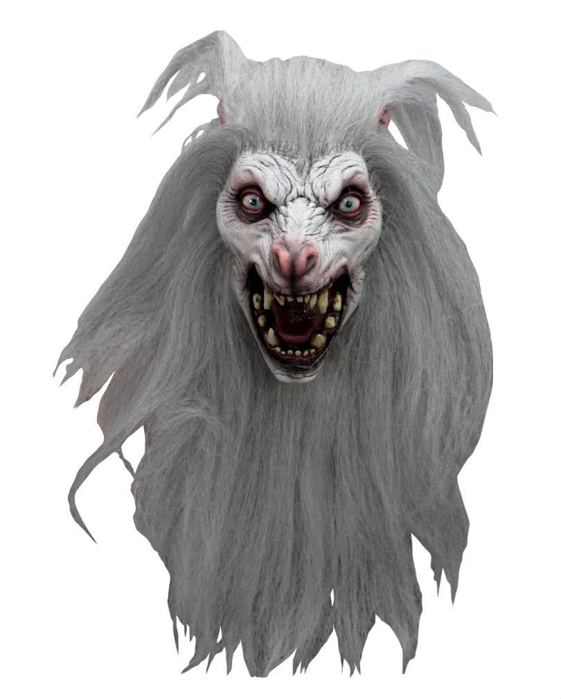 White Moon Werwolf Maske 3 White Moon Werwolf Maske