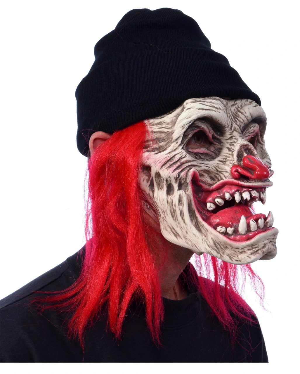 Zombie Clown Maske 4 Zombie Clown Maske – Bild 2