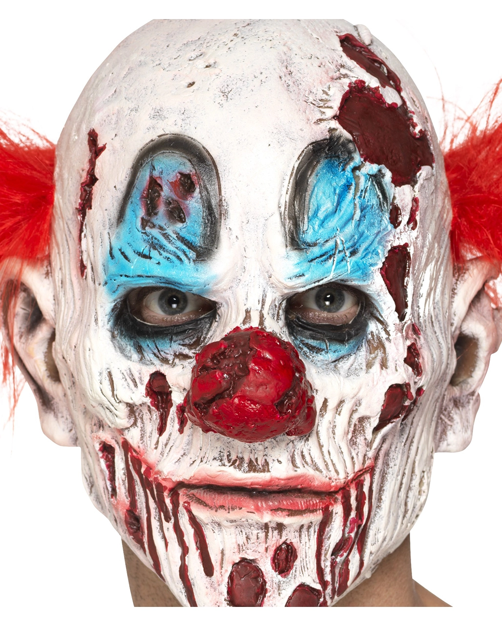 Zombie Clown Schaumlatex Maske 4 Zombie Clown Schaumlatex Maske – Bild 2