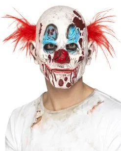 Zombie Clown Schaumlatex Maske