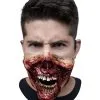 Zombie Halbmaske Aus Latex -Cosplay Verkäufe zombie mundmaske aus latex halloween und horrormaske zombie alltagsmaske 51798