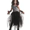 Prom Queen Kinderkostüm -Cosplay Verkäufe zombie prom queen kostuem fuer kinder zombie halloween kinder kostuem 18290 01