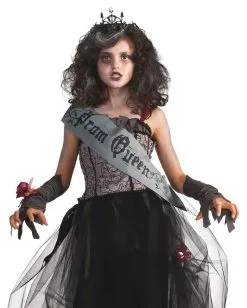 Prom Queen Kinderkostüm -Cosplay Verkäufe zombie prom queen kostuem fuer kinder zombie halloween kinder kostuem 18290 02