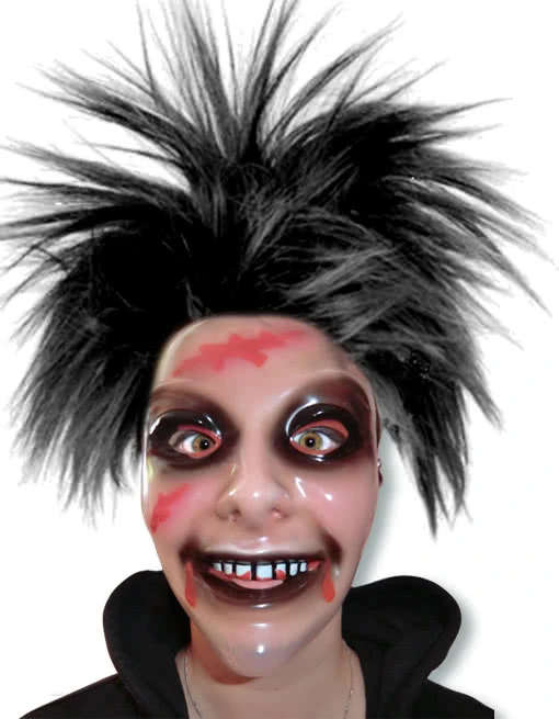 Transparente Zombie Maske 3 Transparente Zombie Maske